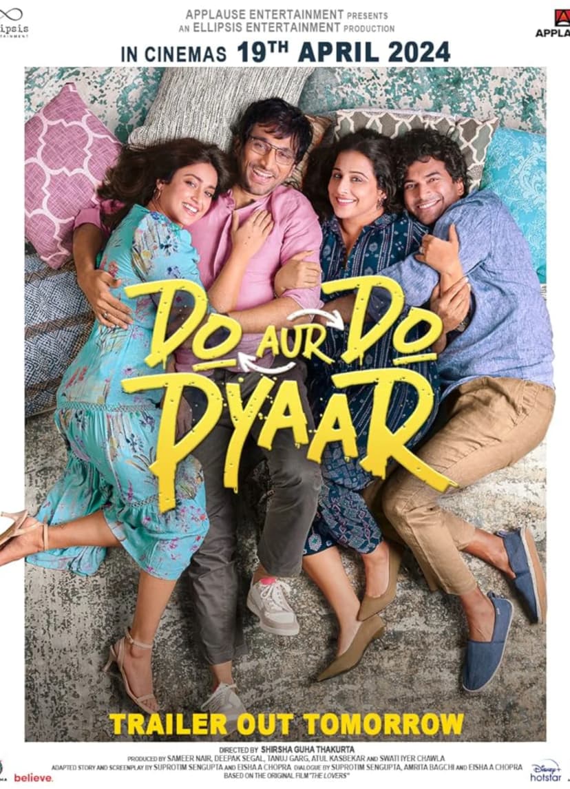 Do Aur Do Pyaar 2024 Hindi 720p 480p WEB-DL