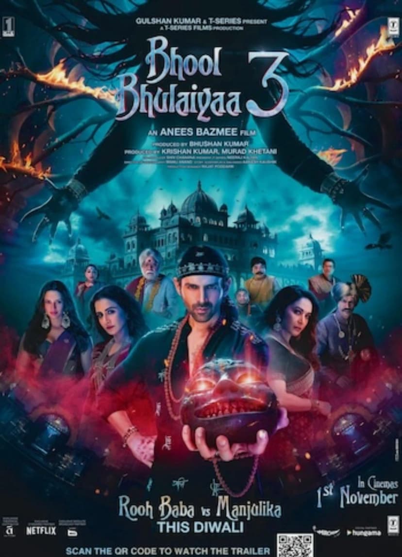 Bhool Bhulaiyaa 3 (2024) Hindi | HD MKV 720p 480p | HDRip