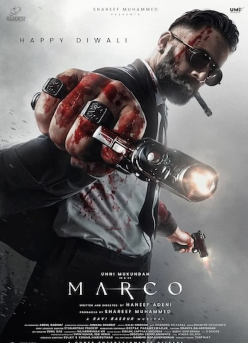 Poster of Marco (2024) Hindi Dubbed - HD 720p 480p WEB-DL Movie